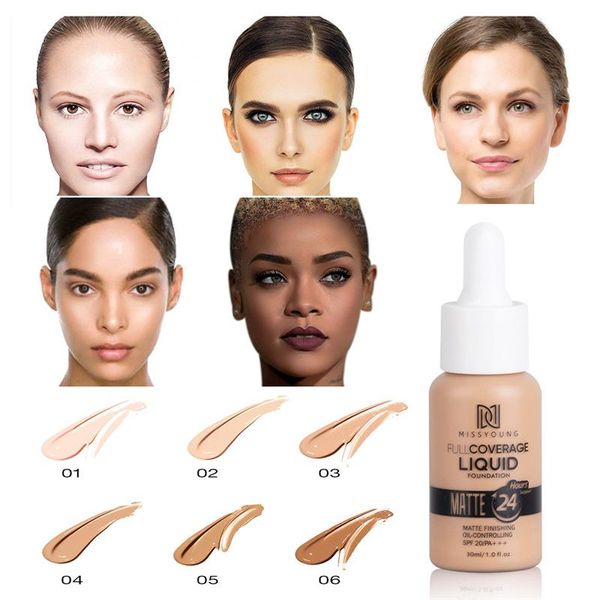 base face liquid foundation cream full coverage concealer oil-control easy to wear soft makeup
base face liquid foundation cream full coverage concealer oil-control easy to wear soft makeup