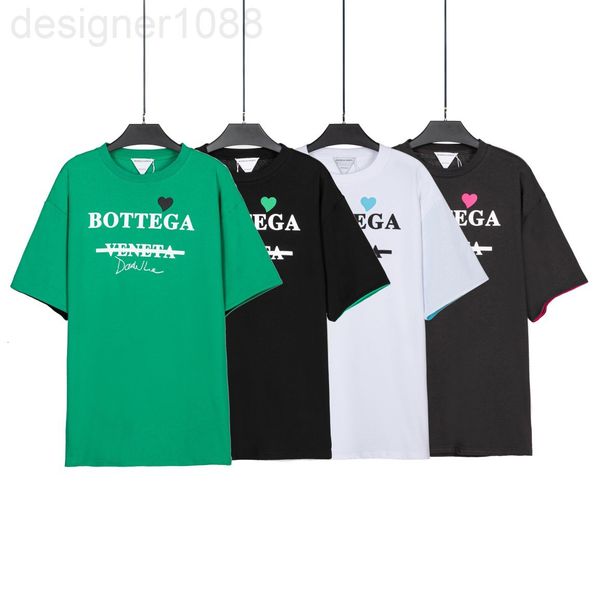 women's t-shirt designer 2022 spring and summer new bv green color contrast letter printed short sleeved t-shirt for men women lovers l, White
women's t-shirt designer 2022 spring and summer new bv green color contrast letter printed short sleeved t-shirt for men women lovers l, White