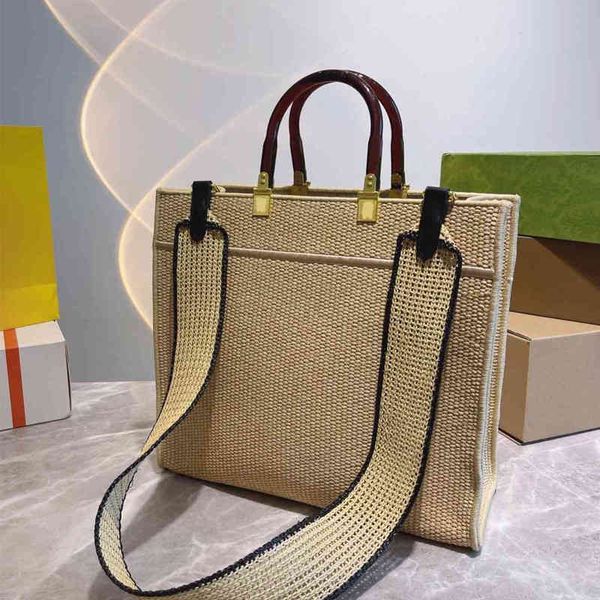 shoulder bags straw letter decoration tote wallet suitable for summer seaside vacation high capacity brand designer clutch 1127
shoulder bags straw letter decoration tote wallet suitable for summer seaside vacation high capacity brand designer clutch 1127
