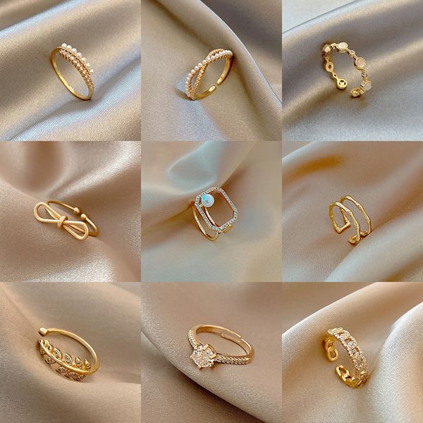 stud european american retro ins fashion cool wind open ring female japan and south korea simple pearl zircon net red tail ring, Golden;silver
stud european american retro ins fashion cool wind open ring female japan and south korea simple pearl zircon net red tail ring, Golden;silver