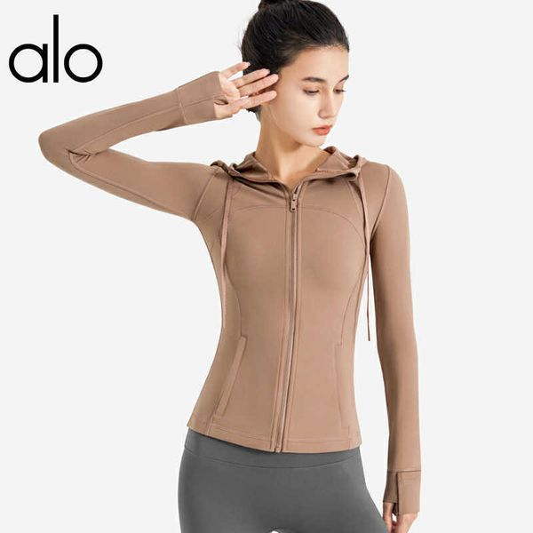 alo yoga coat women sports running zipper slim fitted windproof long sleeve fitness clothes girl new gym green black camel casual hooded
alo yoga coat women sports running zipper slim fitted windproof long sleeve fitness clothes girl new gym green black camel casual hooded
