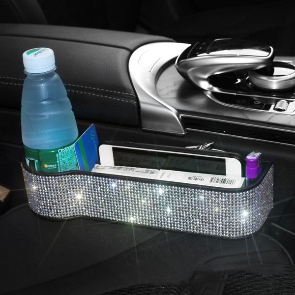 crystal car seat gap crevice storage box cup gap holder organizer auto phone crystal diamond phone holder interior accessories
crystal car seat gap crevice storage box cup gap holder organizer auto phone crystal diamond phone holder interior accessories