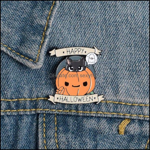 pins brooches jewelry happy halloween enamel pins custom pumpkin cat backpack clothes lapel pin punk funny badge gift kids friends drop del, Gray
pins brooches jewelry happy halloween enamel pins custom pumpkin cat backpack clothes lapel pin punk funny badge gift kids friends drop del, Gray