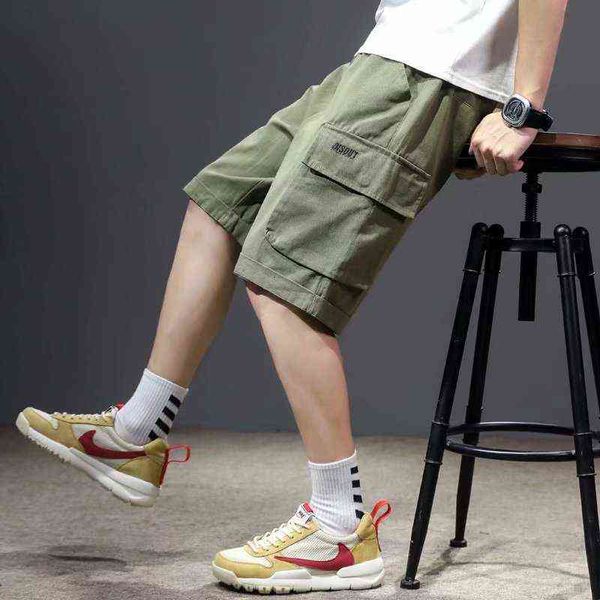 work shorts men's fashion brand pants in summer cotton casual loose seven beach sports, White;black
work shorts men's fashion brand pants in summer cotton casual loose seven beach sports, White;black