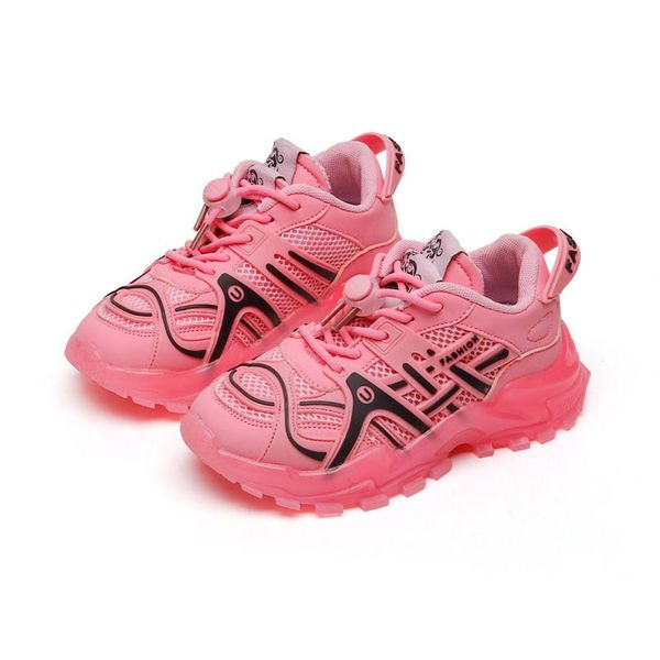 kids athletic childrens shoes baby sneakers boys girls footwear running sports spring autumn moccasins soft casual e1150, Black