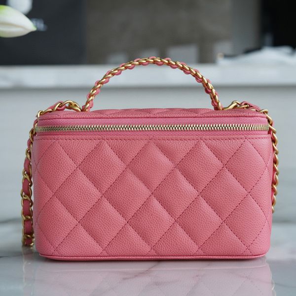 small box chains bag vanity case fashion luxury leather handbags designers crossbody totes caviar bags purse designer womens diamond lattice
small box chains bag vanity case fashion luxury leather handbags designers crossbody totes caviar bags purse designer womens diamond lattice