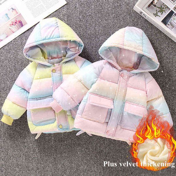 2021 winter new fashion jackets for baby girls zipper plus velvet thickened warm down jackets for 1-6y girls coat children clothing j220718, Blue;gray
2021 winter new fashion jackets for baby girls zipper plus velvet thickened warm down jackets for 1-6y girls coat children clothing j220718, Blue;gray