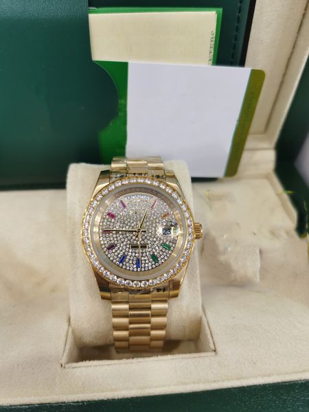 with original box watch 41mm president datejust sapphire glass asia 2813 movement mechanical automatic mens watches, Slivery;brown 
with original box watch 41mm president datejust sapphire glass asia 2813 movement mechanical automatic mens watches, Slivery;brown