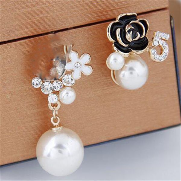 pearl number 5 long dangle chain famous brand designer luxury jewelry brincos orecchini earrings for women gc1096, Silver
pearl number 5 long dangle chain famous brand designer luxury jewelry brincos orecchini earrings for women gc1096, Silver