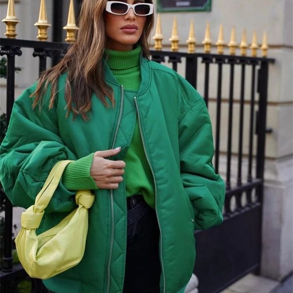 autumn women bomber jacket vintage oneck long sleeves zipper jackets coat casual loose chic solid warm female outwears 220817, Black
autumn women bomber jacket vintage oneck long sleeves zipper jackets coat casual loose chic solid warm female outwears 220817, Black