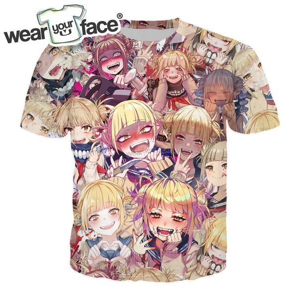 boku my hero himiko toga yandere shy 3d all over printed t shirts summer casual street short sleeve tee women men dropship 220609, Black
boku my hero himiko toga yandere shy 3d all over printed t shirts summer casual street short sleeve tee women men dropship 220609, Black
