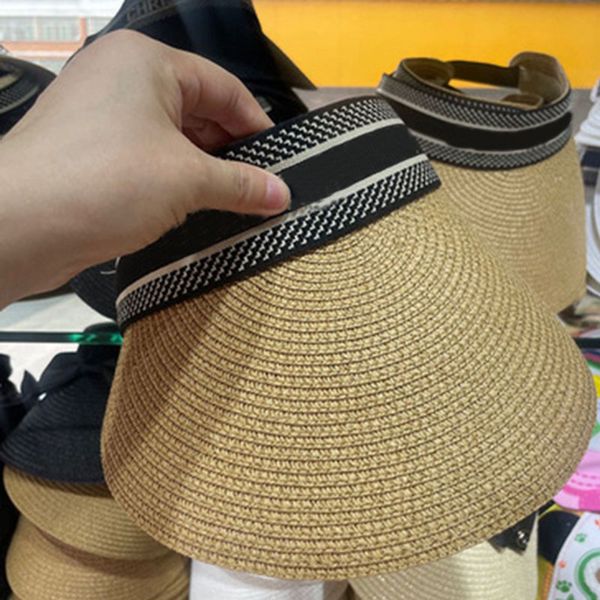 straw bucket hat women men luxurys designers caps hats mens visors beanie cappelli firmati summer cap 4 colors, Blue;gray
straw bucket hat women men luxurys designers caps hats mens visors beanie cappelli firmati summer cap 4 colors, Blue;gray
