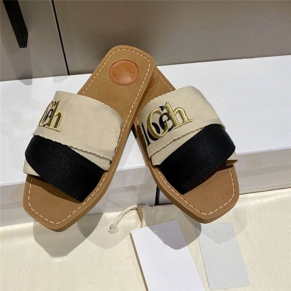 designer luxury women's slippers woody flat mule slides flip flops with box, Black
designer luxury women's slippers woody flat mule slides flip flops with box, Black