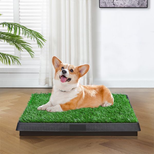 pet toilet dog potty artificial turf environmental protection with drawer
