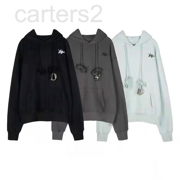 men's hoodies & sweatshirts designer the correct version of we11 is yiyang qianxi, the same type iron hoop sweater, men and women wear, Black
men's hoodies & sweatshirts designer the correct version of we11 is yiyang qianxi, the same type iron hoop sweater, men and women wear, Black