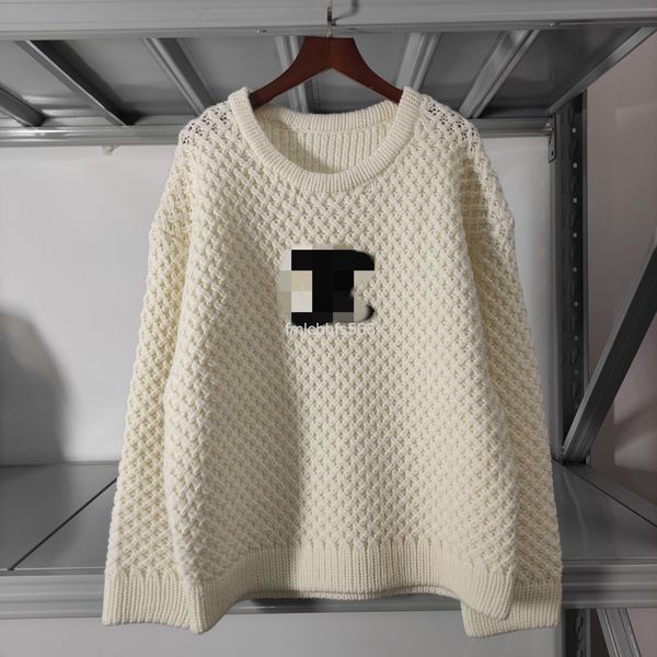 women's knits & tees winter xiaoxiang wool sweater bold jacquard translucent dress, White
women's knits & tees winter xiaoxiang wool sweater bold jacquard translucent dress, White