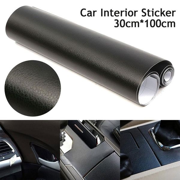 100x30cm black car interior decor diy 3d leather texture auto dashboard trim film vinyl sheet stickers vehilce body cover decal
100x30cm black car interior decor diy 3d leather texture auto dashboard trim film vinyl sheet stickers vehilce body cover decal