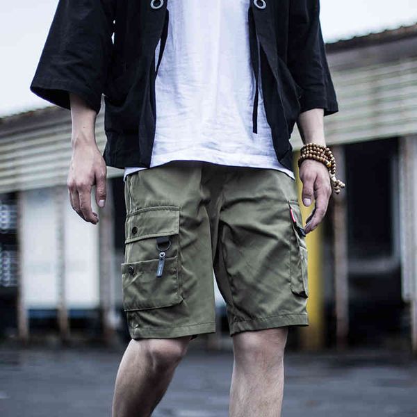 national fashion functional work clothes shorts male students thin casual capris multi pocket loose yu wenle, White;black
national fashion functional work clothes shorts male students thin casual capris multi pocket loose yu wenle, White;black