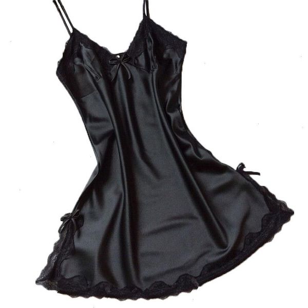 summer cool silk lingerie womens sleepwear nightdress women nightgown lady off shoulder negligee nightwear female night sleeping shirt dress, Black;red
summer cool silk lingerie womens sleepwear nightdress women nightgown lady off shoulder negligee nightwear female night sleeping shirt dress, Black;red