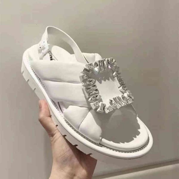 rv sandals summer square buckle flat sandals women's muffin leather fashion casual shoes trend qfuk, Black
rv sandals summer square buckle flat sandals women's muffin leather fashion casual shoes trend qfuk, Black