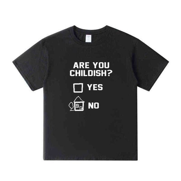 are you childish t shirts men summer fashion streetwear funny graphic t shirts loose cotton t shirts j220727, White;black
are you childish t shirts men summer fashion streetwear funny graphic t shirts loose cotton t shirts j220727, White;black