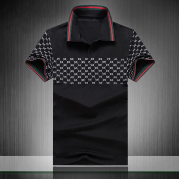men polo shirts luxury italy designer mens clothes short sleeve fashion casual men's summer t shirt many colors are available size m-3x, White;black
men polo shirts luxury italy designer mens clothes short sleeve fashion casual men's summer t shirt many colors are available size m-3x, White;black