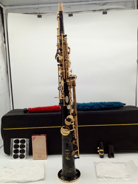 brand mfc soprano saxophone 803 black lacquer b-flat soprano sax 80iii with case mouthpiece reeds neck
brand mfc soprano saxophone 803 black lacquer b-flat soprano sax 80iii with case mouthpiece reeds neck