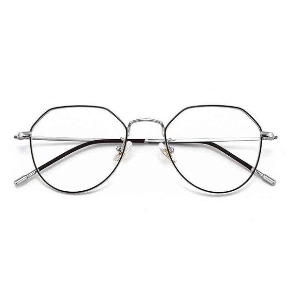 sun glass polygonal spectacle frame men's metal ultra light spectacle frame women's anti blue light glasses, White;black
sun glass polygonal spectacle frame men's metal ultra light spectacle frame women's anti blue light glasses, White;black