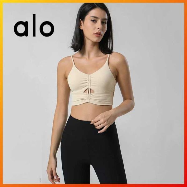 alo yoga summer women's sports crop fitness sports bra gym running vest ladies underwear sport hollow breathable 2115
alo yoga summer women's sports crop fitness sports bra gym running vest ladies underwear sport hollow breathable 2115