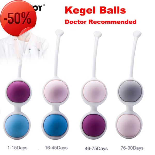 50% discount kegel exerciser balls toys for women silicone geisha ben wa ball vaginal tightening kegel exercitador muscles dumbbe shop for c, Black;white
50% discount kegel exerciser balls toys for women silicone geisha ben wa ball vaginal tightening kegel exercitador muscles dumbbe shop for c, Black;white