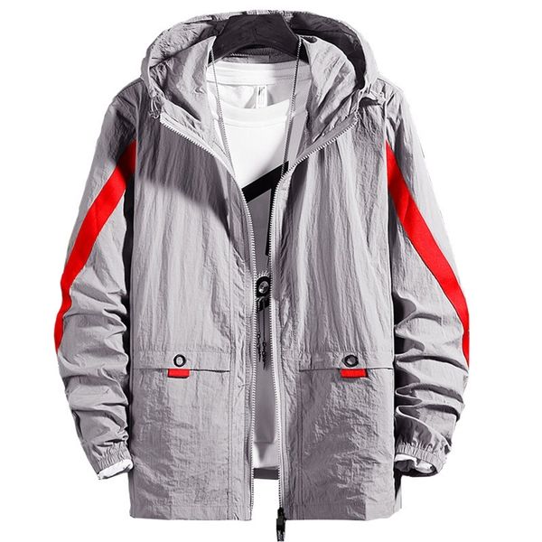2020 new men's jacket new zipper windbreaker jackets thin outwear ultra-light windbreake jacket multi-pocket hooded coat 918 t200502, Black;brown
2020 new men's jacket new zipper windbreaker jackets thin outwear ultra-light windbreake jacket multi-pocket hooded coat 918 t200502, Black;brown