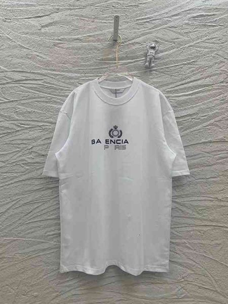 women's t-shirt home b high version correctly printed wheat crown short sleeves can be solid, White
women's t-shirt home b high version correctly printed wheat crown short sleeves can be solid, White