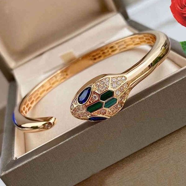 selling fashion jewelry bvri snake head bracelet 925 sterling silver plated 18k gold diamond inlaid snake bracelet opening, Black
selling fashion jewelry bvri snake head bracelet 925 sterling silver plated 18k gold diamond inlaid snake bracelet opening, Black