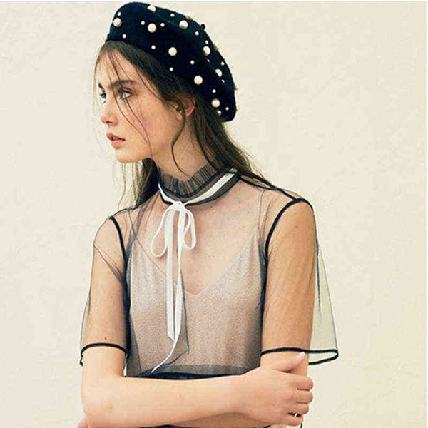2021 winter hat knitted wool beret hood female french winter warm pearl berets caps for women beads ski boina painter gorras j220722, Blue;gray
2021 winter hat knitted wool beret hood female french winter warm pearl berets caps for women beads ski boina painter gorras j220722, Blue;gray