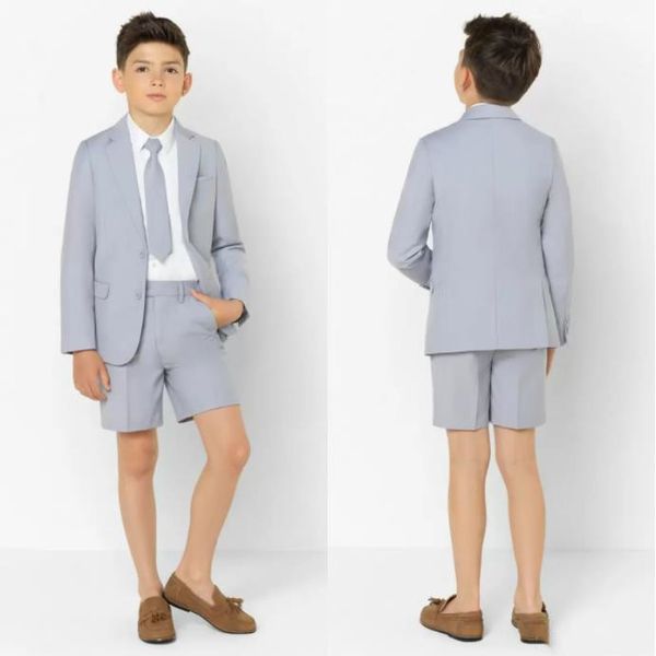 summer little boy formal suits dinner tuxedos for beach wedding party boy groomsmen kids short pants prom suit formal wear (jacket+pants), Black
summer little boy formal suits dinner tuxedos for beach wedding party boy groomsmen kids short pants prom suit formal wear (jacket+pants), Black