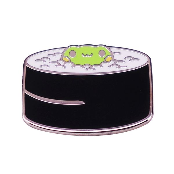cute sushi rolls green frog hard enamel pin kawaii cartoon travel frogs animal medal brooch accessories japanese cuisine badge, Blue
cute sushi rolls green frog hard enamel pin kawaii cartoon travel frogs animal medal brooch accessories japanese cuisine badge, Blue