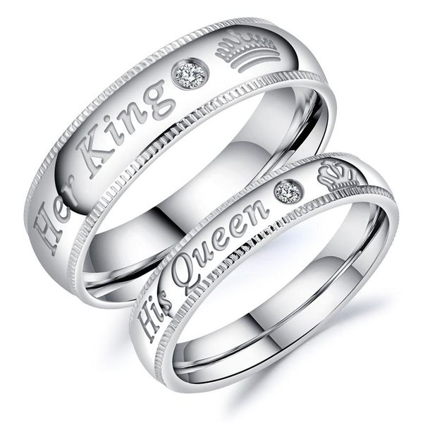 titanium stainless steel lover ring valentines day his queen her king silver color love ring for couples gift gj6072788
titanium stainless steel lover ring valentines day his queen her king silver color love ring for couples gift gj6072788