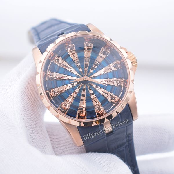 mens watch knights of the round table blue diamond face sapphire surface automatic leather strap 46mm rose gold steel case wristwatch, Slivery;brown
mens watch knights of the round table blue diamond face sapphire surface automatic leather strap 46mm rose gold steel case wristwatch, Slivery;brown