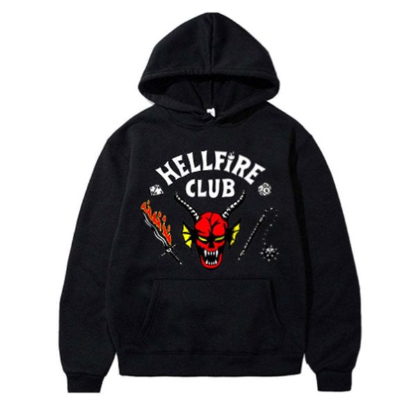 stranger things 4 men's t-shirts hoodie ladies and men hellfire club fun clothes unisex, White;black
stranger things 4 men's t-shirts hoodie ladies and men hellfire club fun clothes unisex, White;black