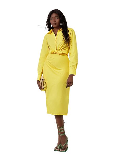 solid high waist tie back skirt m38n#, Black
solid high waist tie back skirt m38n#, Black