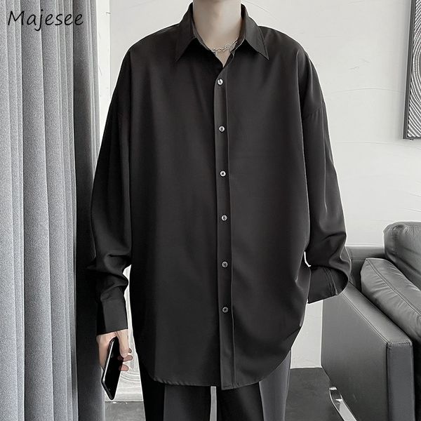 summer solid shirt men long sleeve business white shirts man luxury breathable masculina clothes classic button 220725, White;black
summer solid shirt men long sleeve business white shirts man luxury breathable masculina clothes classic button 220725, White;black