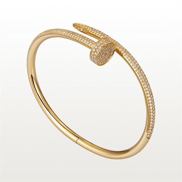 nail bracelet designer carti bracelets diamonds bangle fashion luxury jewelry women titanium steel alloy gold-plated craft never f286i, Black
nail bracelet designer carti bracelets diamonds bangle fashion luxury jewelry women titanium steel alloy gold-plated craft never f286i, Black