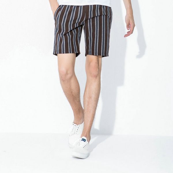men's shorts casual striped pattern knee length summer clothes for men fashion streetwear cotton linen bermuda shorts 2022, White;black
men's shorts casual striped pattern knee length summer clothes for men fashion streetwear cotton linen bermuda shorts 2022, White;black