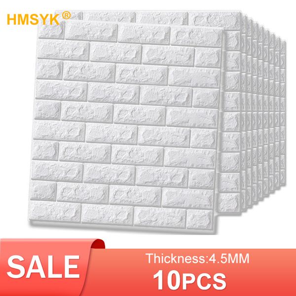 10pcs self adhesive waterproof tv background brick wallpapers 3d wall sticker living room wallpaper mural bedroom decorative
10pcs self adhesive waterproof tv background brick wallpapers 3d wall sticker living room wallpaper mural bedroom decorative