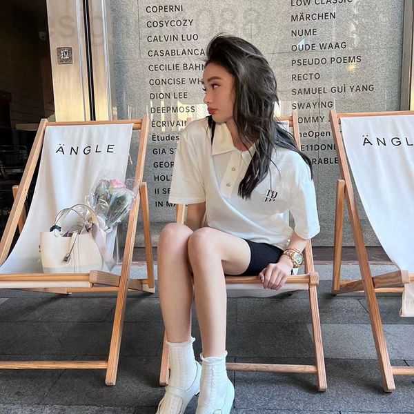 women's t-shirt designer 2022 spring and summer new pure cotton letter printed polo shirt casual loose slim girl short sleeve t-shirt v, White
women's t-shirt designer 2022 spring and summer new pure cotton letter printed polo shirt casual loose slim girl short sleeve t-shirt v, White