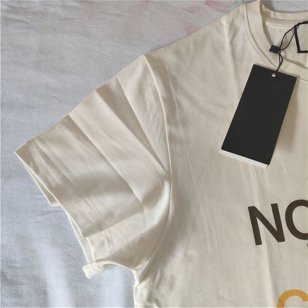 108555 summer fashion classic brand luxury design versatile letter print leisure loose women men jointly signed t-shirt north 210317, White
108555 summer fashion classic brand luxury design versatile letter print leisure loose women men jointly signed t-shirt north 210317, White