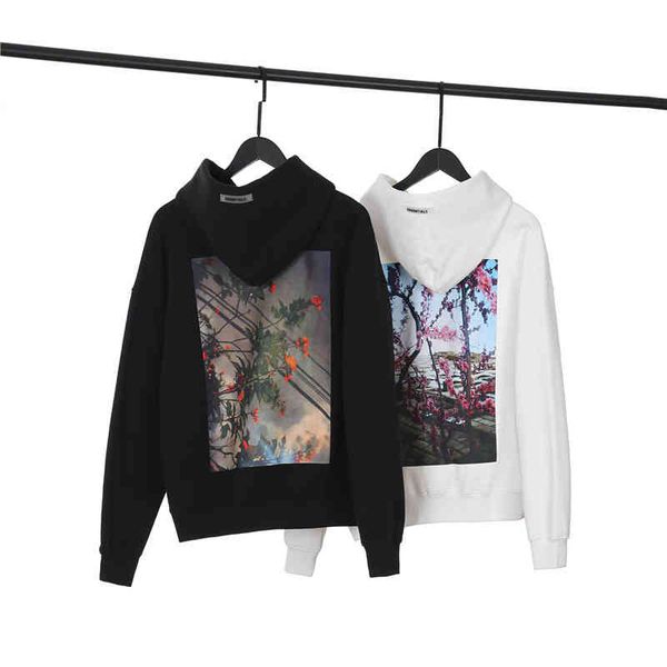 men's hoodies & sweatshirts essentials double line flower of god hooded sweater 68y1, Black
men's hoodies & sweatshirts essentials double line flower of god hooded sweater 68y1, Black