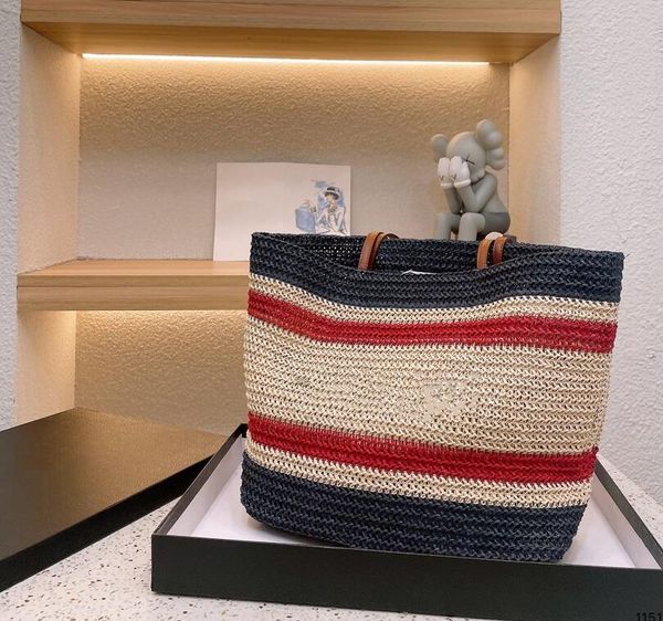 fashion stripe braiding shopping bag high capacity letter printing handbag designer luxury brand women elegance single-shoulder bags
fashion stripe braiding shopping bag high capacity letter printing handbag designer luxury brand women elegance single-shoulder bags