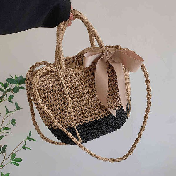 summer straw bag for women weaving designer solid beach women's shoulder bags fashion travel seaside female crossbody handbags y220527
summer straw bag for women weaving designer solid beach women's shoulder bags fashion travel seaside female crossbody handbags y220527