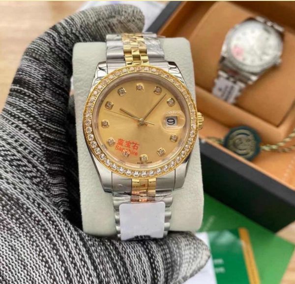 u1 aaa+ automatic mechanical man watch diamond bezel womens datejust watches jubilee stainless steel men ladies wristwatch fashion wristwatc, Slivery;brown
u1 aaa+ automatic mechanical man watch diamond bezel womens datejust watches jubilee stainless steel men ladies wristwatch fashion wristwatc, Slivery;brown